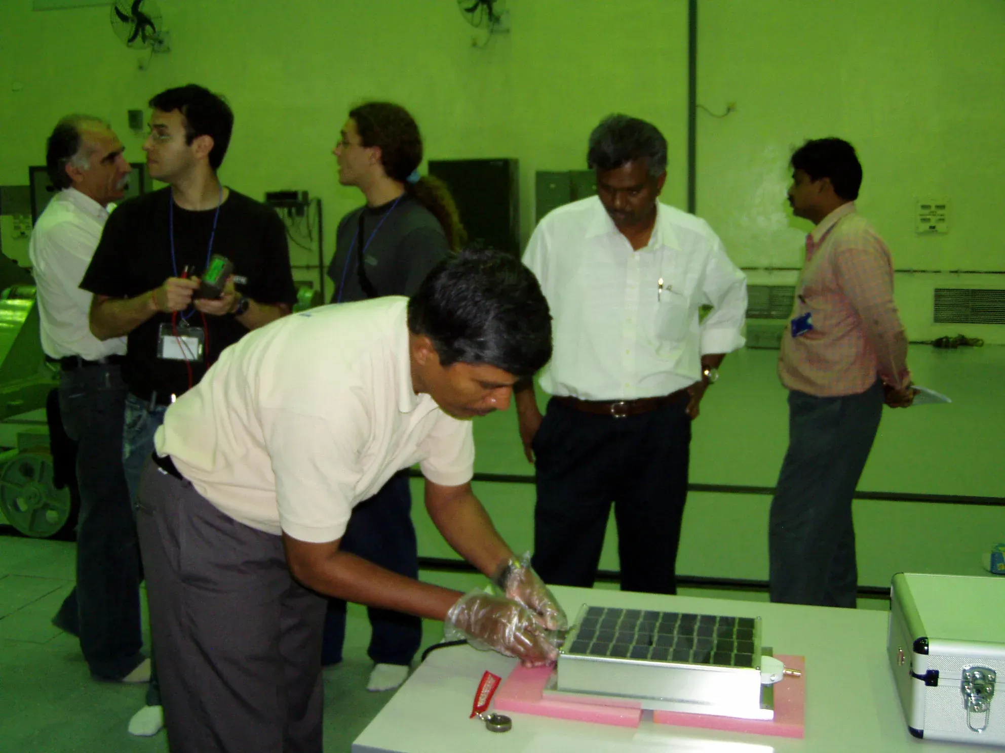 Equipo completo del proyecto Pehuensat-1